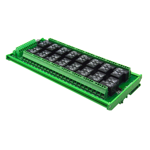 Módulo de relé de control de 16 canales, placa amplificadora de salida de alta potencia, PLC, con optoacoplador, 3,3 v-5vdc, 12v-24vdc, 30A - Product Image 6