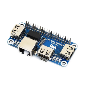 RPI Raspberry Pi Zero 2 W WH 2 W 3B Plus4モデルB4B用5VRJ45イーサネットUSBHUBモジュールHAT拡張ボードシールドスターターキット - Product Image 5