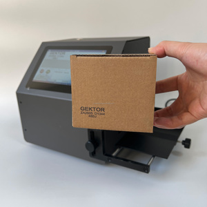 Stampante a getto d'inchiostro statico tenuta in mano ad alta definizione per il codificatore a getto d'inchiostro della marcatura della stampa del codice della data del sacchetto di plastica del cartone della bottiglia OM-288 - Product Image 4