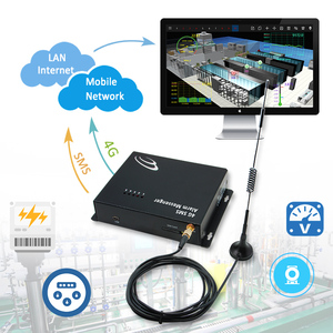 4g lte gsm sms alarm modbus tcp io modul datenlogger für temperatur feuchtigkeit lora sensoren - Product Image 3