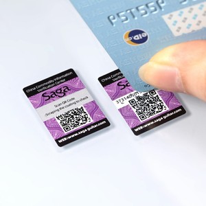Etiquetas adhesivas personalizadas, estampación Variable de código Qr, etiquetas resistentes a altas temperaturas - Product Image 3