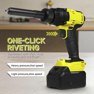 20 वी कार्लेस रिवेट गन किट 3 आकार (1/8 \ "5/32 \" 3/16 \ ") एल्यूमीनियम रिवेट्स ब्रशलेस मोटर नाक के टुकड़े का नेतृत्व किया - Product Image 6