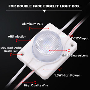 DC12V yan aydınlatma Edgelit Led modülü için ışıklı işaret kutusu - Product Image 5