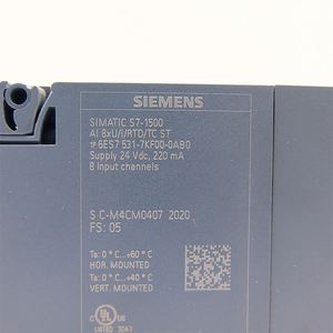 SIMATIC S7-1500 6ES7531-7KF00-0AB0 Si-eme-nsアナログ入力モジュール - Product Image 6