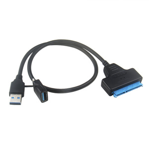SATA to <strong>USB</strong> Cable 2 in 1 <strong>USB</strong> 3.0 Type-C to SATA III Adapter for 2.5 Inch SSD HDD Hard Disk Drive Adapter - Product Image 2