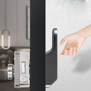 Tuya App kontrol anahtarsız elektronik giriş mavi diş akıllı güvenlik parmak izi RFID ahşap çelik kapılar alüminyum akıllı kilitler - Product Image 5