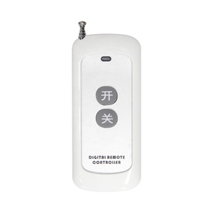 Control remoto fijo de 433MHz, tipo de aprendizaje de código, alta potencia, 1-8 teclas, larga distancia, 1000 metros - Product Image 4