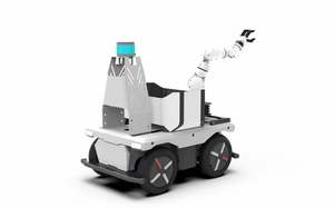 Chassis controle remoto inteligente suporte patrulha do robô de segurança de alto desempenho UGV-8