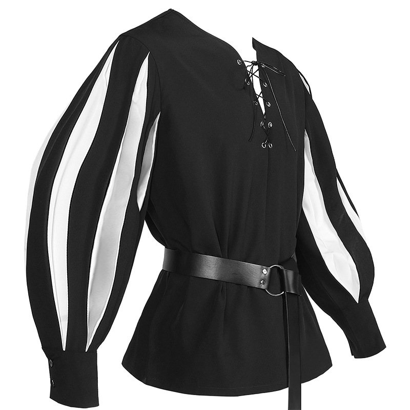 Noir + blanc (pas de ceinture)