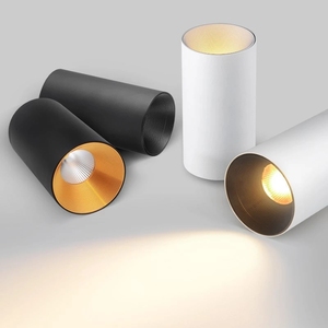 表面安装圆柱形LED COB筒灯金反射器7W 9W 12W 15W LED吸顶灯灯泡聚光灯LED筒灯 - Product Image 6