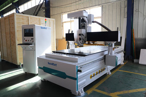 High Precision 1325 ATC <strong>CNC</strong> <strong>Router</strong> Machine Price <strong>with</strong> 12pcs Linear Automatic Tool Change Magazine - Product Image 3