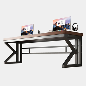 Mesa de ordenador para el hogar barata de buena calidad, escritorio de juegos de madera moderno simple para el hogar