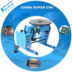 China Automatic 100kg <strong>Pipe</strong> 1 Axial Rotator Welding Rotary <strong>Table</strong> Welding Positioner <strong>Rotating</strong> with Chuck - Product Image 1