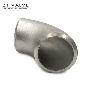 304 kaynaklı paslanmaz çelik yarıçapı alın kaynak dirsek 90 derece açı boru tesisat - Product Image 3