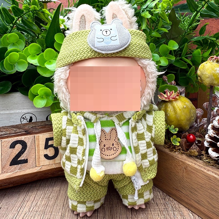 Haute couture green suit(excluding dolls and shoes)