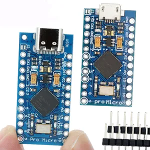 Pro Micro ATmega32U4 5V 16MHz Original-Chip Ersetzen Sie ATmega328 für Arduino Pro Mini mit 2-reihigem Stift kopf für Leonardo UNO R3