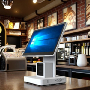 Pos makinesi 15.6 + 15.6 inç POS Systema yazarkasa makinesi 58mm yazıcı ile, android yazarkasa, restoran hepsi bir Pos - Product Image 1