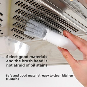 2-in-1 için ayrılabilir mikrofiber pencere temizleme fırçası mutfak kapıları için cam pencereler ölü köşeler pencere eşikleri plastikten yapılmış - Product Image 5