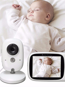 Monitor de bebé con cámara para visión nocturna y Sensor de temperatura, batería de alta capacidad y pantalla de temperatura ambiente, 3,2 CC602 - Product Image 3