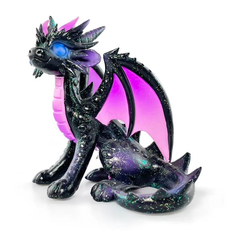 Custom Made Dragon Figurines 3D Plastic Dragon Figures House Game Movie Throne PVC Dragon Action Figure Toys for Collection