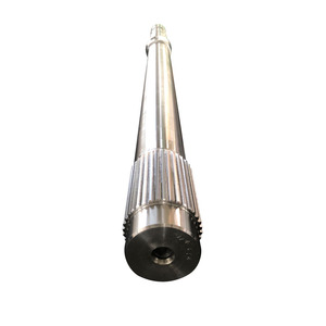 定制大型钢锻齿轮驱动花键轴 - Product Image 5