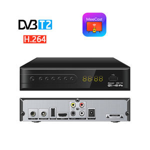 2025 DVB-T2 TV dijital tuner Air FTA STB destek çoklu diller ücretsiz hava MeeCast HD DVB T2 alıcı Set Top Box - Product Image 1