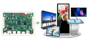 组装绿色定制主板套件PCBA MT9255 LVDS DDR-1G EMMC-8G智能安卓主板PCB组装制造商 - Product Image 4