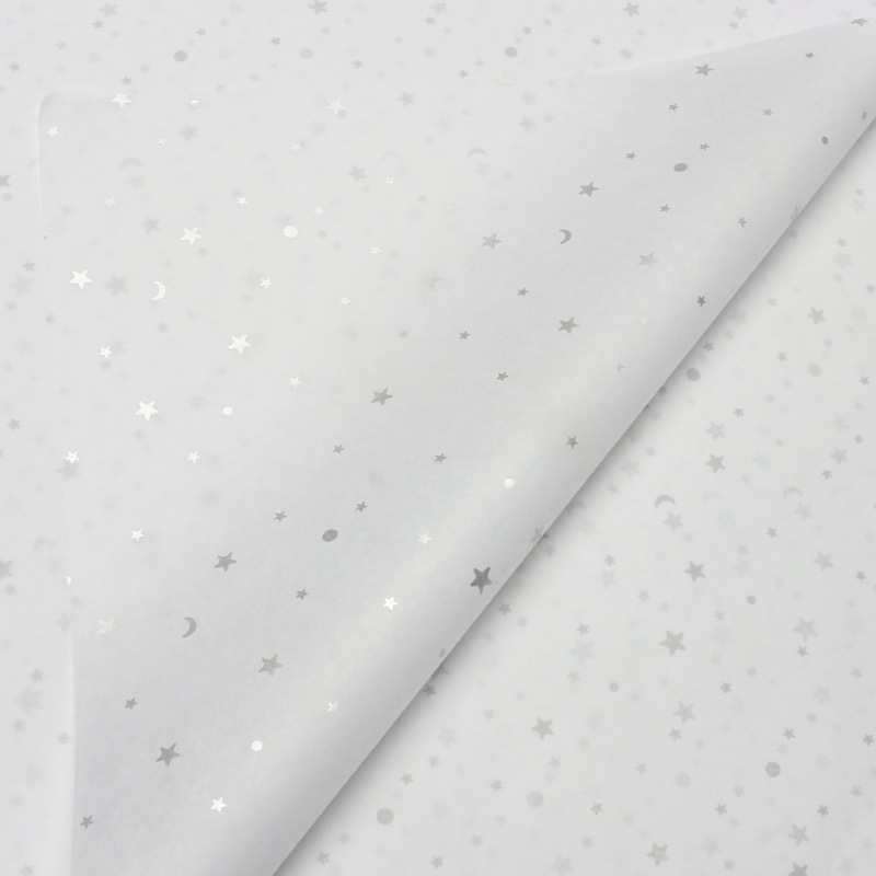 Fond blanc + argent