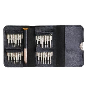 <strong>24</strong> in One Screwdriver Set Leather <strong>Bag</strong> Portable Phone and Computer Repair Model 25 in One Screwdriver <strong>Tool</strong>