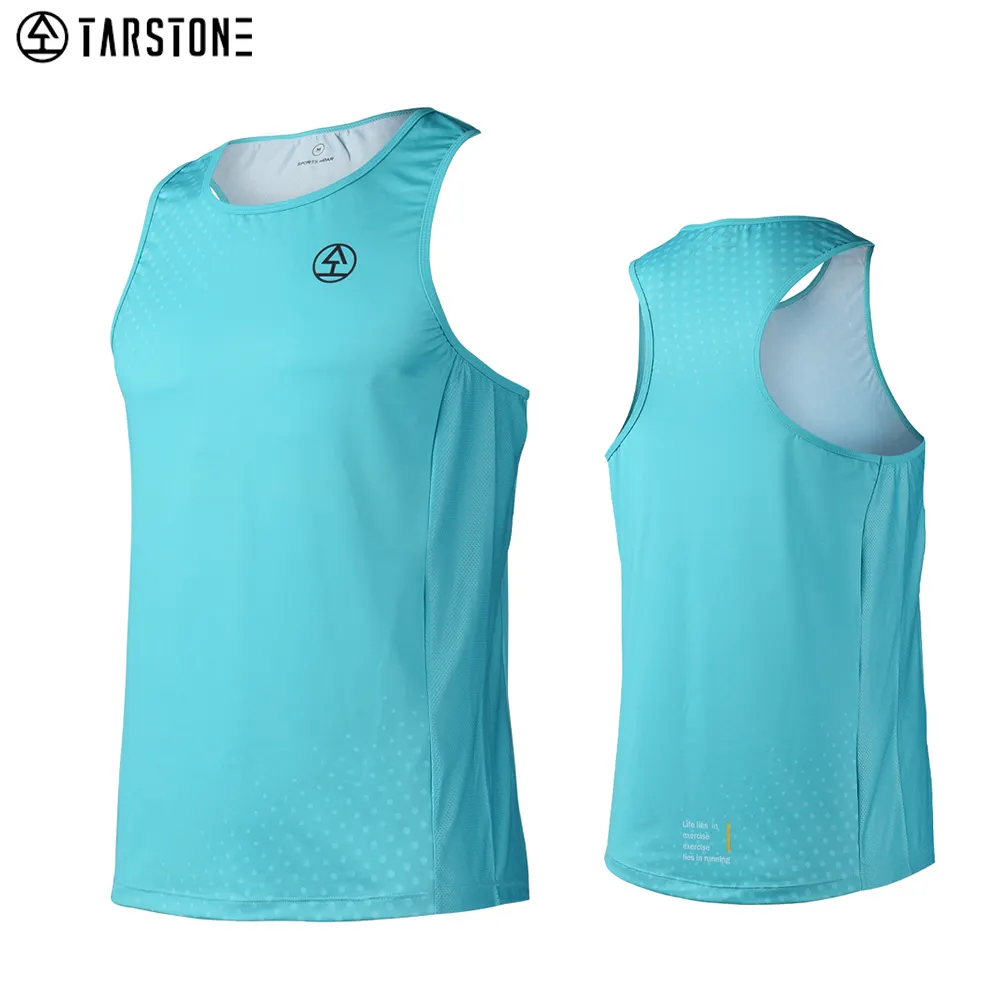 Débardeur de sport personnalisé pour hommes confortable gilet de marathon Singlet de course à séchage rapide Singlet sublimation gilet de course pour hommes