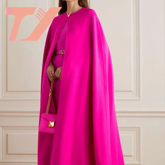 TUOYI New style Women's fashion coat all shawl quality good temperament elegant professional ladies shawl women coat