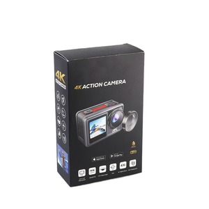 C8S HD 4K/60fps spor kamera ile 2.4G uzaktan kumanda 15m uzaktan fotoğraf çift renkli dokunmatik ekran MicroSD medya depolama - Product Image 5