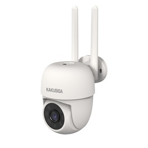 KAKUSIGA Câmera PTZ HD Inteligente Ao Ar Livre Equipada com Fio De Carregamento 2m para Monitoramento de Salas/Lojas