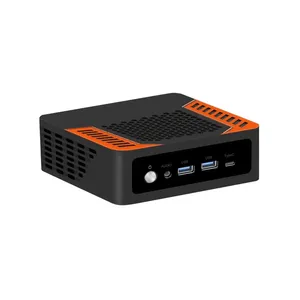 Katı Mini PC TOPC AMD r-yzen 9 8945HS R7 8845HS USB4.0 2x LAN 2xpcipcie4.0 Windows11 cep oyun Mini bilgisayar WiFi6E - Product Image 4
