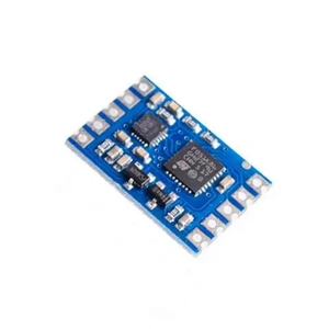 Módulo de sensor de ángulo de inclinación de salida de voltaje analógico de aceleración angular de puerto serie de seis ejes