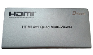 Quad Multi-viewer <strong>HDMI</strong> <strong>Switcher</strong> 1080P60HZ Resolution <strong>HDMI</strong> 4x1 <strong>Switcher</strong> With IR - Product Image 3