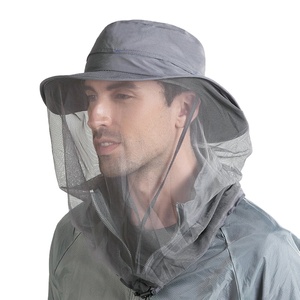 Al Aire Libre mujeres hombres Anti Bug Bee Mosquito sombrero cabeza red protección solar cubo gorra Anti Bug Bee Mosquito sombrero cabeza red protección solar - Product Image 1
