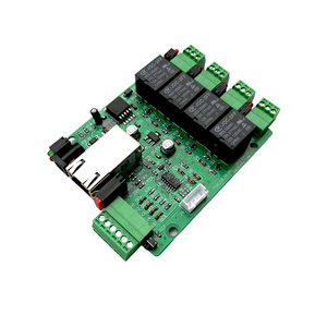 4-Kanal-Ethernet-Relais-Controller mit IO Lan Wan-Netzwerk RJ45 TCP IP-Programment wicklung karte für IOT und Smart Home