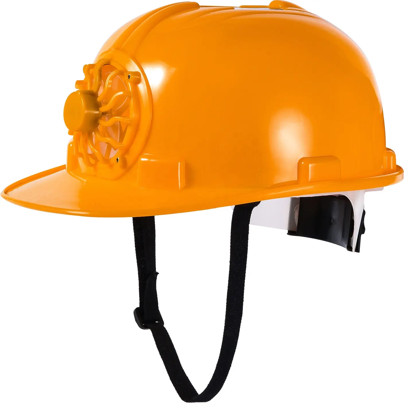 Прямая Продажа с завода, прочный защитный шлем HDPE для инженерного строительства с вентилятором на солнечной батарее