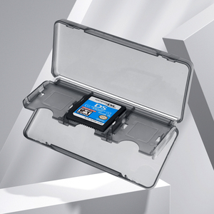 กล่องใส่การ์ด3DS 6อิน1กล่องใส่การ์ด NDS เข้ากันได้กับ2DS Lite NDSL Si XL LL สำหรับ3DS ใหม่ LL XL