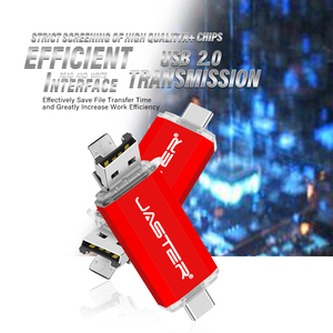 Jaster Otg 3 In1ペンドライブType-c Usb2.03.0多機能フラッシュドライブuディスク無料smples cles usbメモリスティック - Product Image 3