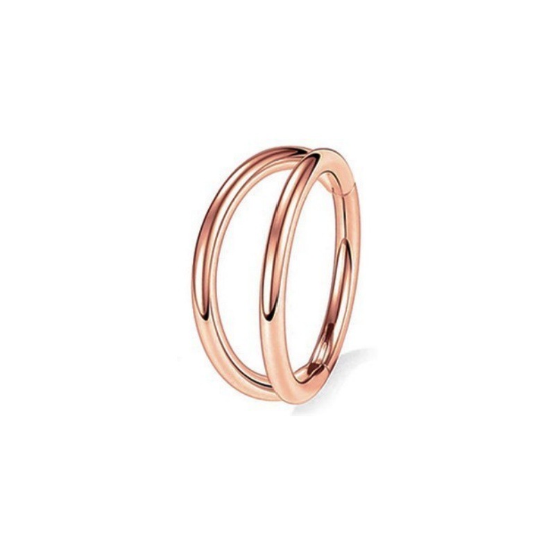 Rose gold two-story
