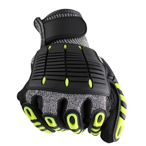 En388 4543 Cut Level 3 Anti Impact Resistant Tpr Auto Mechanic Safety Work Construction Protective <strong>Gloves</strong> - Product Image 3