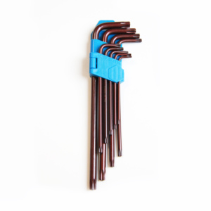 Fabrika doğrudan satış Allen anahtarı anahtarı T10 - T50 alyan anahtarı takımı S2 aracı çelik Allen Torx anahtar anahtarı - Product Image 5
