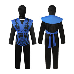 Có kinh nghiệm nhà sản xuất cung cấp trẻ em Ninja Rùa trang phục nhãn hiệu riêng màu đỏ đen trẻ em Ninja trang phục - Product Image 3