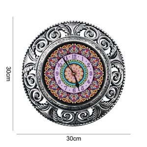 Mandala Hoa Tự Làm 5D Hình Dạng Đặc Biệt Thạch Kim Cương Sơn Kim Loại Đồng Hồ Một Bộ Dụng Cụ Nghệ Thuật Kim Cương Pha Lê Khoan - Product Image 1