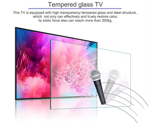 4K LED Ultra HD Smart Android sistema TV Full Screen di rete LCD controllo vocale prodotto originale - Product Image 6
