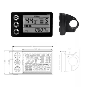 電動自転車用キーディスプレイKD21C電動自転車LCDディスプレイ - Product Image 6