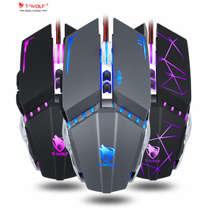 Werksverkauf E-Sport RGB Wired Mouse LED Optische USB 7D Makro programmierung Mechanische Gaming-Maus 6400DPI-Maus für Computer - Product Image 1