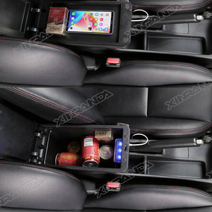 Suzuki Jimny için USB merkezi konsol depolama kol dayanağı kutusu ile kol dayama kutusu 3 kapı JB64 JB74 JB64W JB74 2019 2022 2023 2024 - Product Image 4
